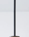 Maud 1-Light Black Modern Island Pendant Light