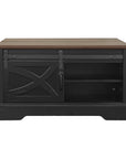 31" Modern Lift Top Coffee Table with Storage Cabinet