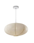 DIXON 23.62" Linen Pendant Light – Scandinavian Japandi Style