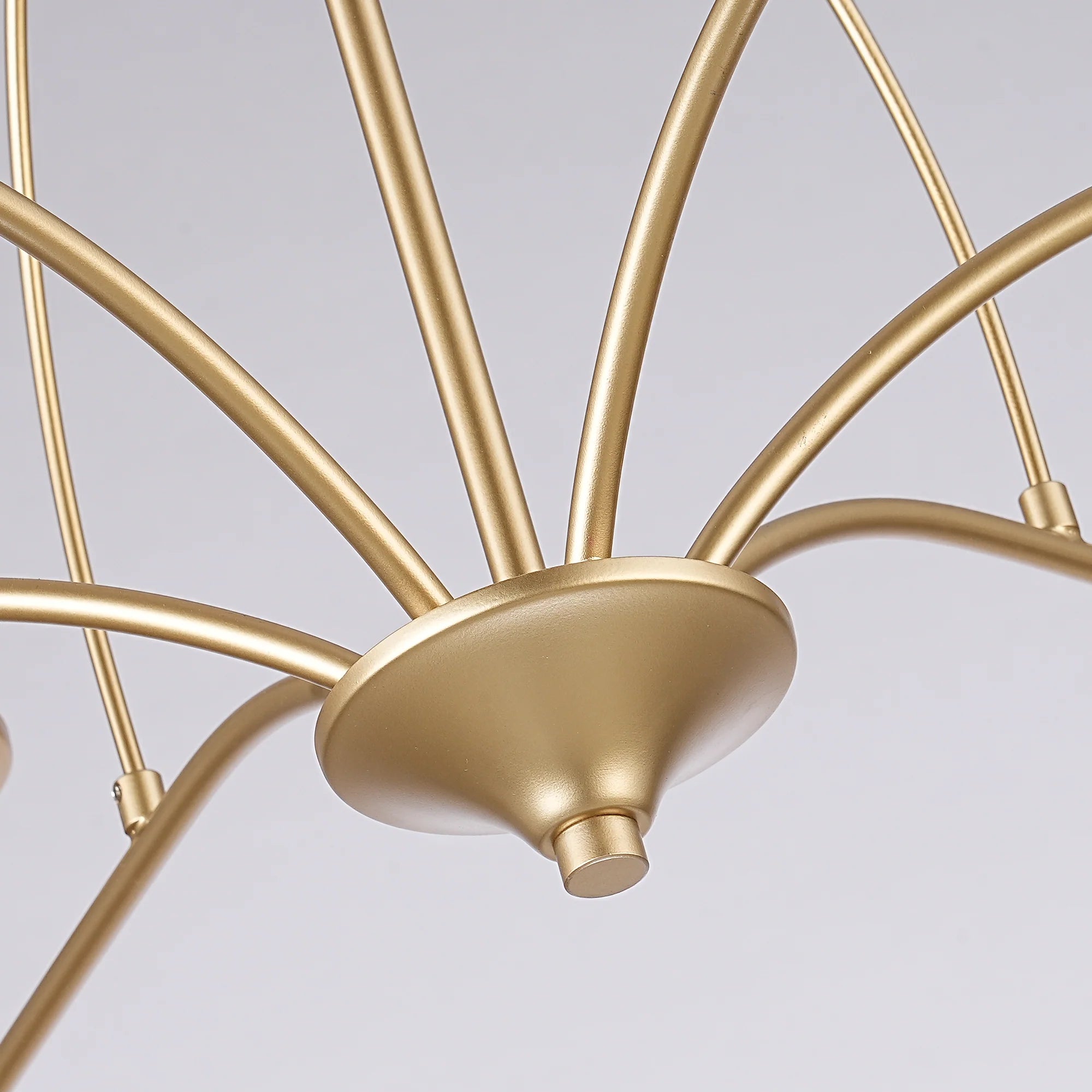 Rock 6-Light Modern Gold Chandelier