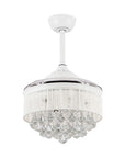 36" Bangaiore Crystal Ceiling Fan