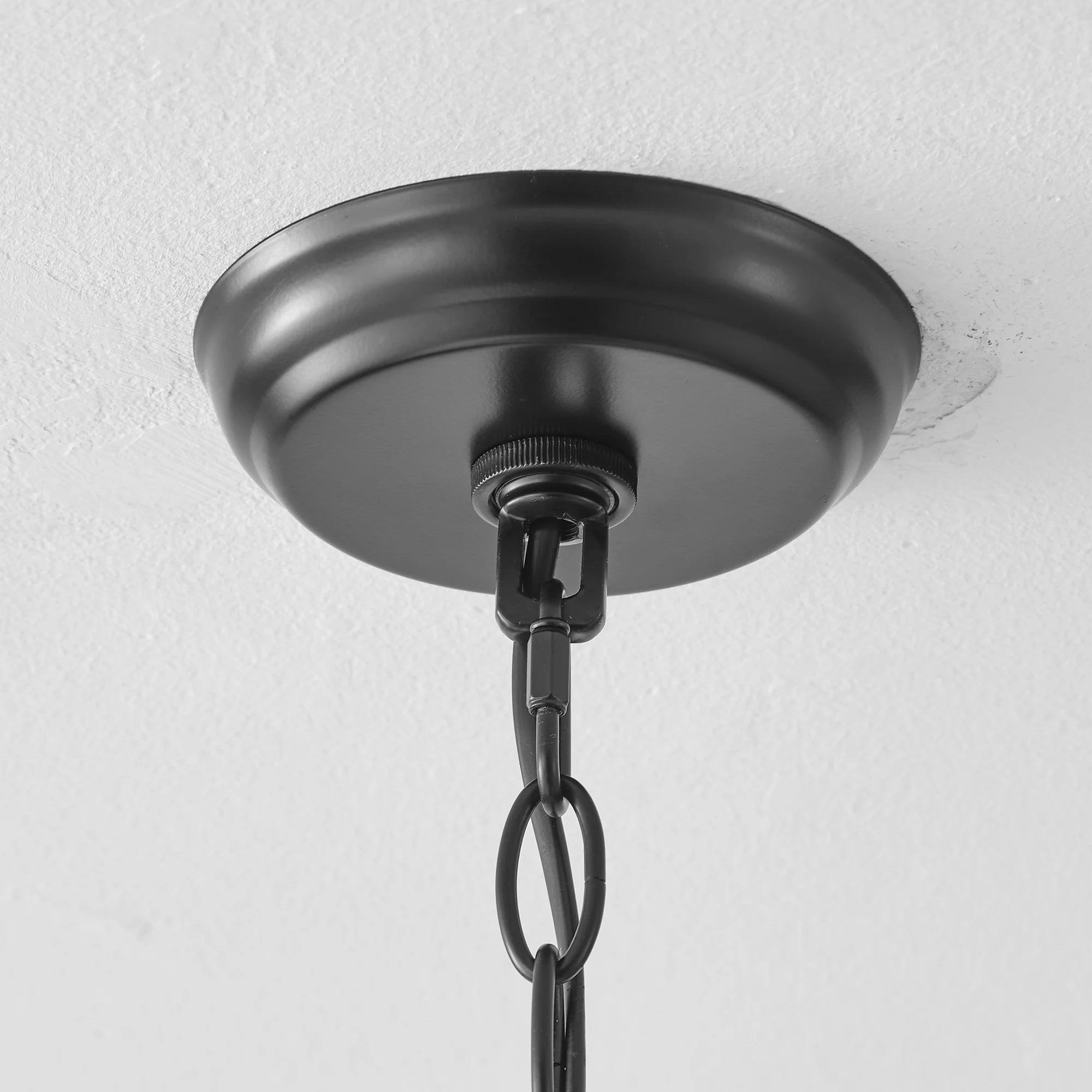 Maud 1-Light Black Modern Island Pendant Light