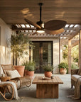 42 " Wythe IPX5 Hamptons Outdoor LED Fan