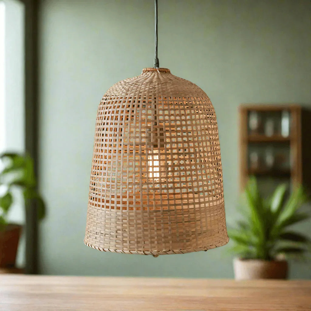 Bohemian Handwoven Rattan Pendant Lamp - IPLUS Lighting