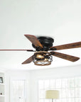 48" Antwerp Farmhouse Reversible Ceiling Fan - IPLUS Lighting
