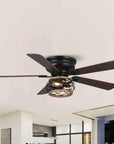 48" Antwerp Farmhouse Reversible Ceiling Fan - IPLUS Lighting