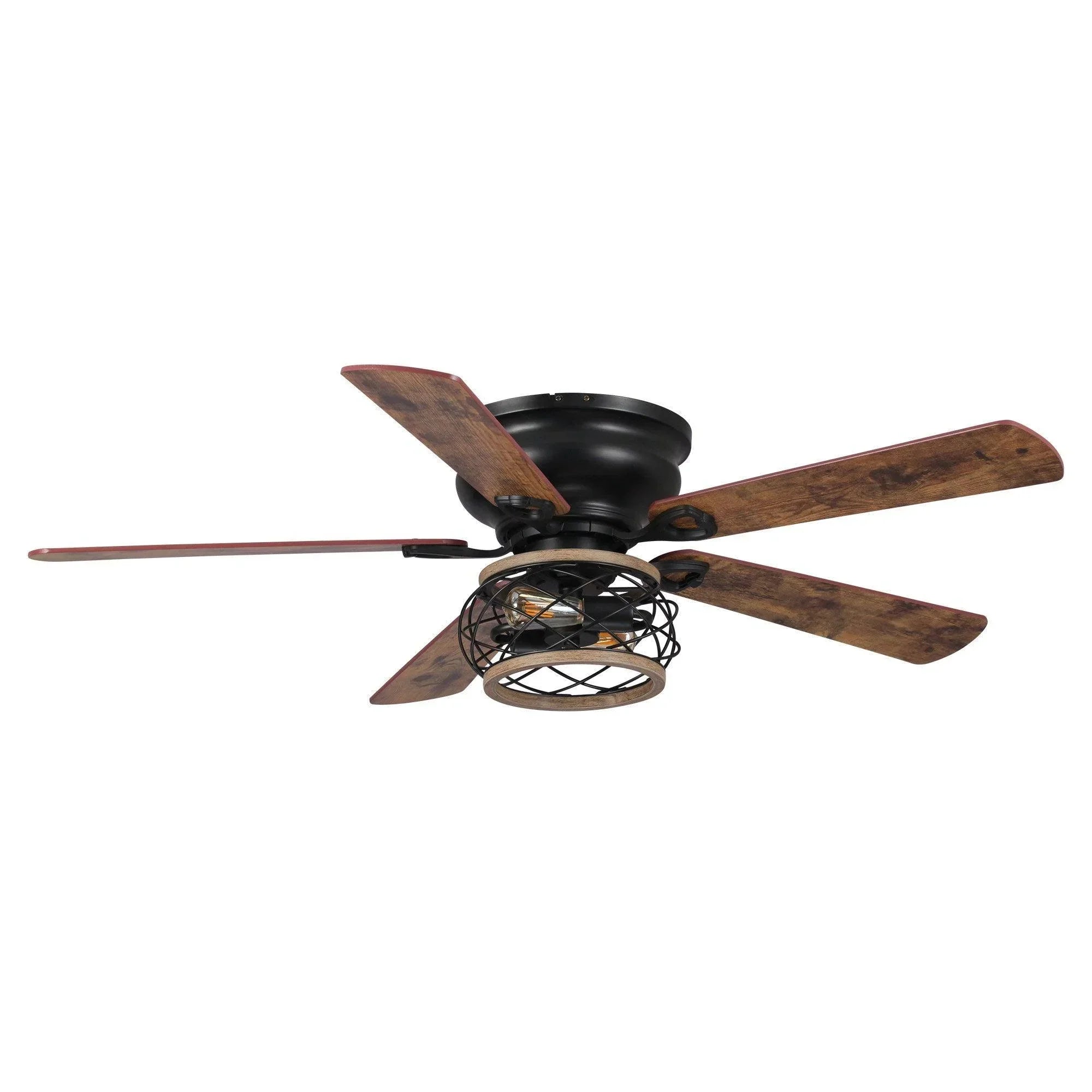 48" Antwerp Farmhouse Reversible Ceiling Fan - IPLUS Lighting