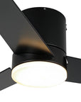 48" 3 Blades Flush Mount Ceiling Fan