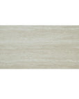 48" Modern Breakfast Dining Table Set with 2 Stools and Travertine Top
