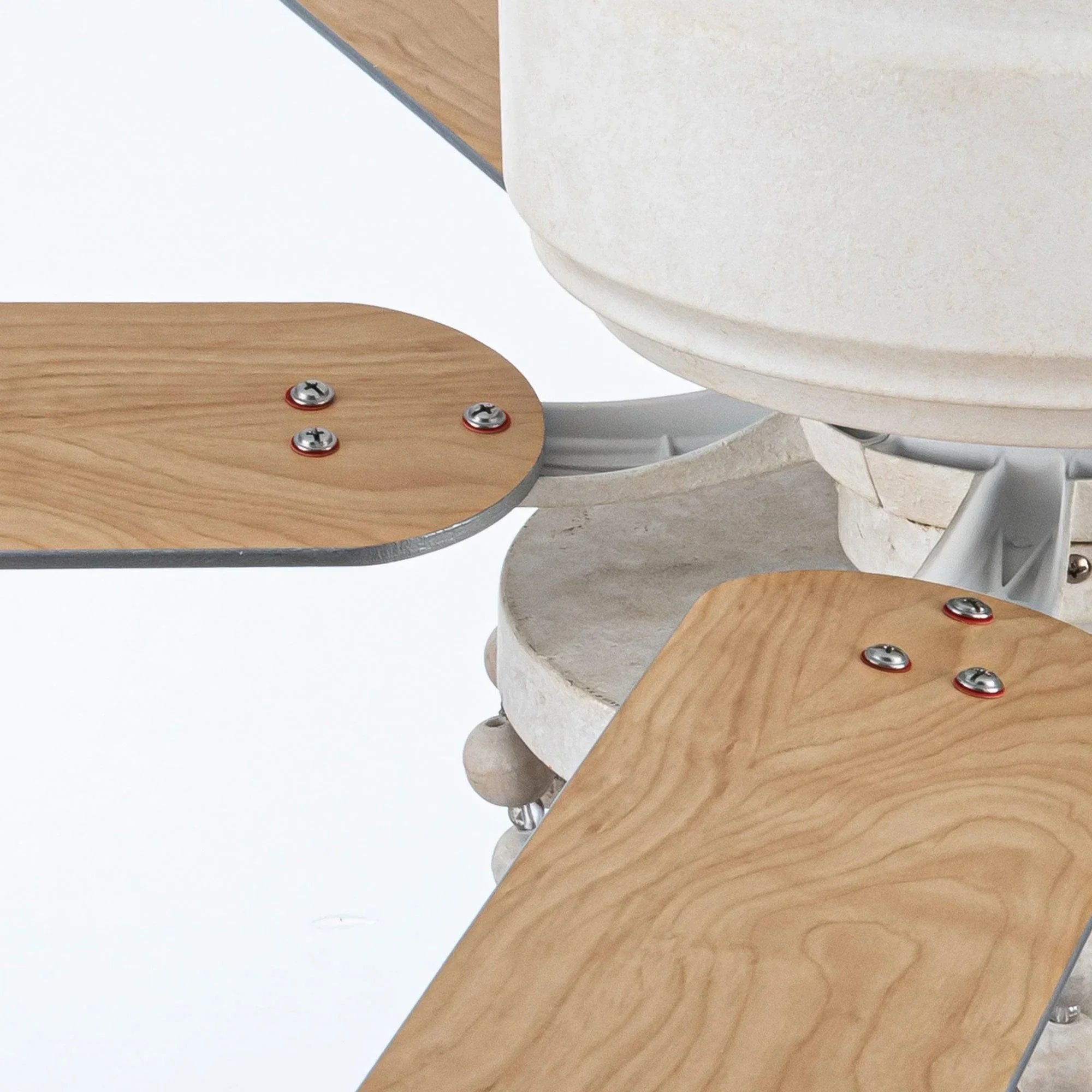 48" New Delhi Farmhouse Reversible Ceiling Fan - IPLUS Lighting