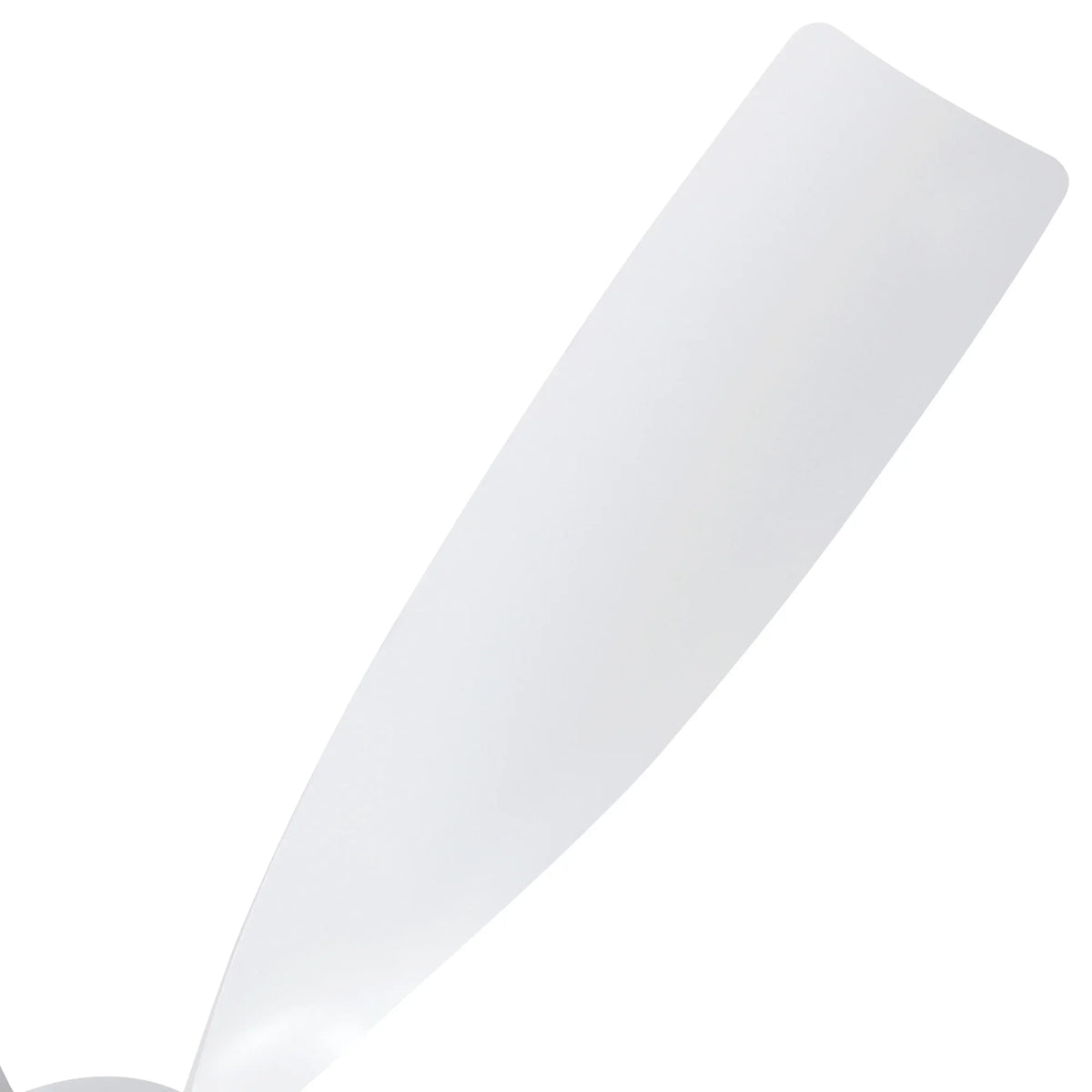 52" Aven Modern White 6-Blade Flush Mount Ceiling Fan