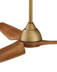 52" Jared Modern Solid Wood Blade LED Ceiling Fan