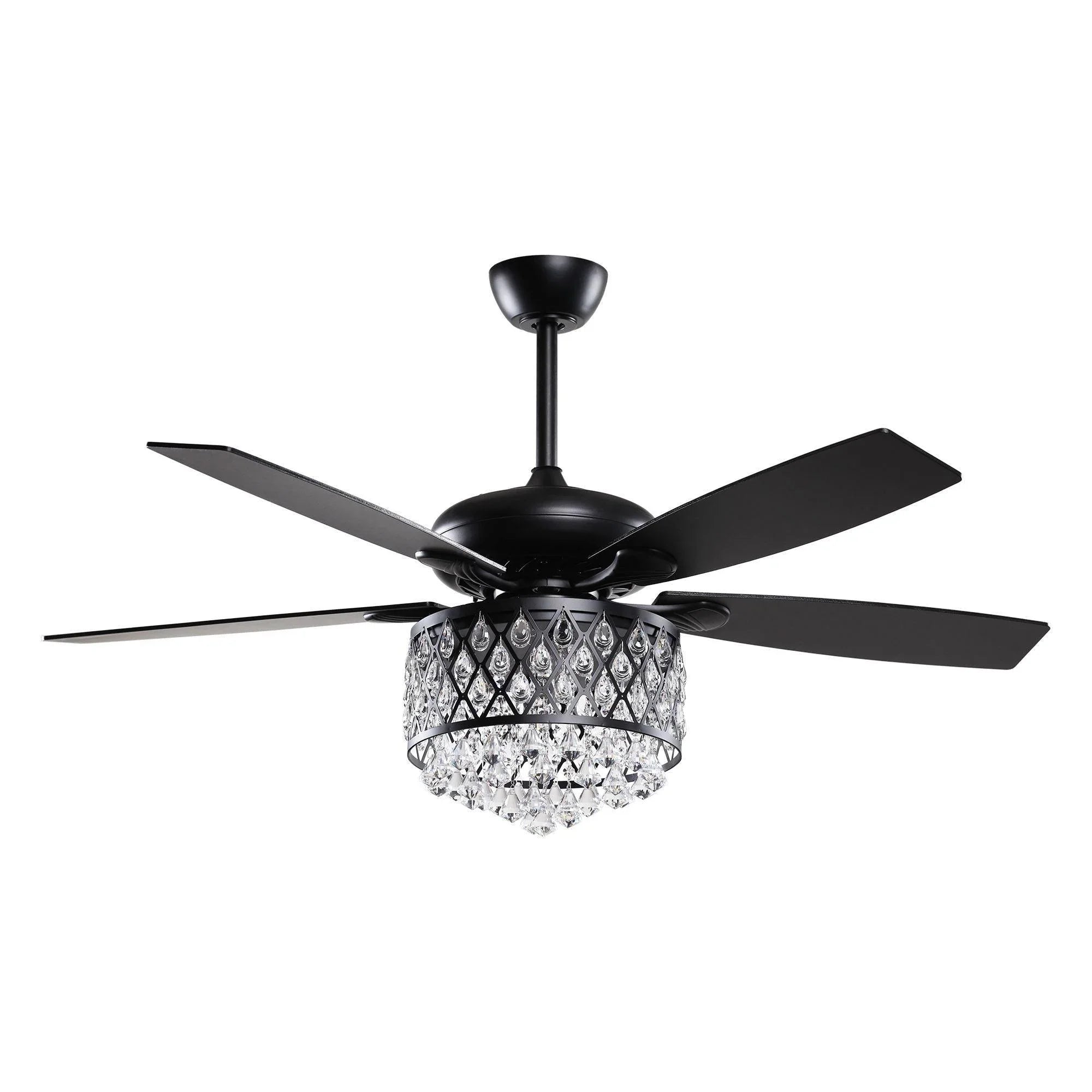 52" Wethington Crystal Ceiling Fan