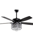 52" Wethington Crystal Ceiling Fan