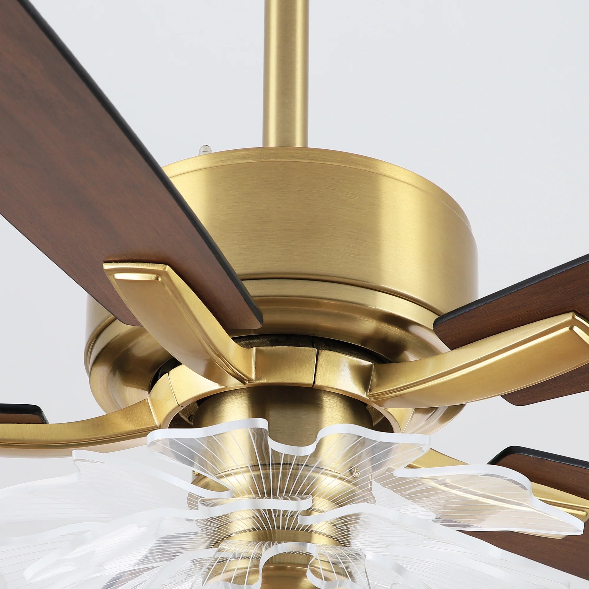 52" Rory Modern Downrod Mount Ceiling Fan