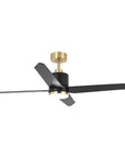52" Ashby Industrial Satin Nickel DC Ceiling Fan - IPLUS Lighting