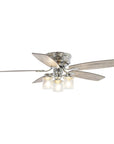 52" Bangatore Chrome Reversible Ceiling Fan