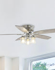 52" Bangatore Chrome Reversible Ceiling Fan