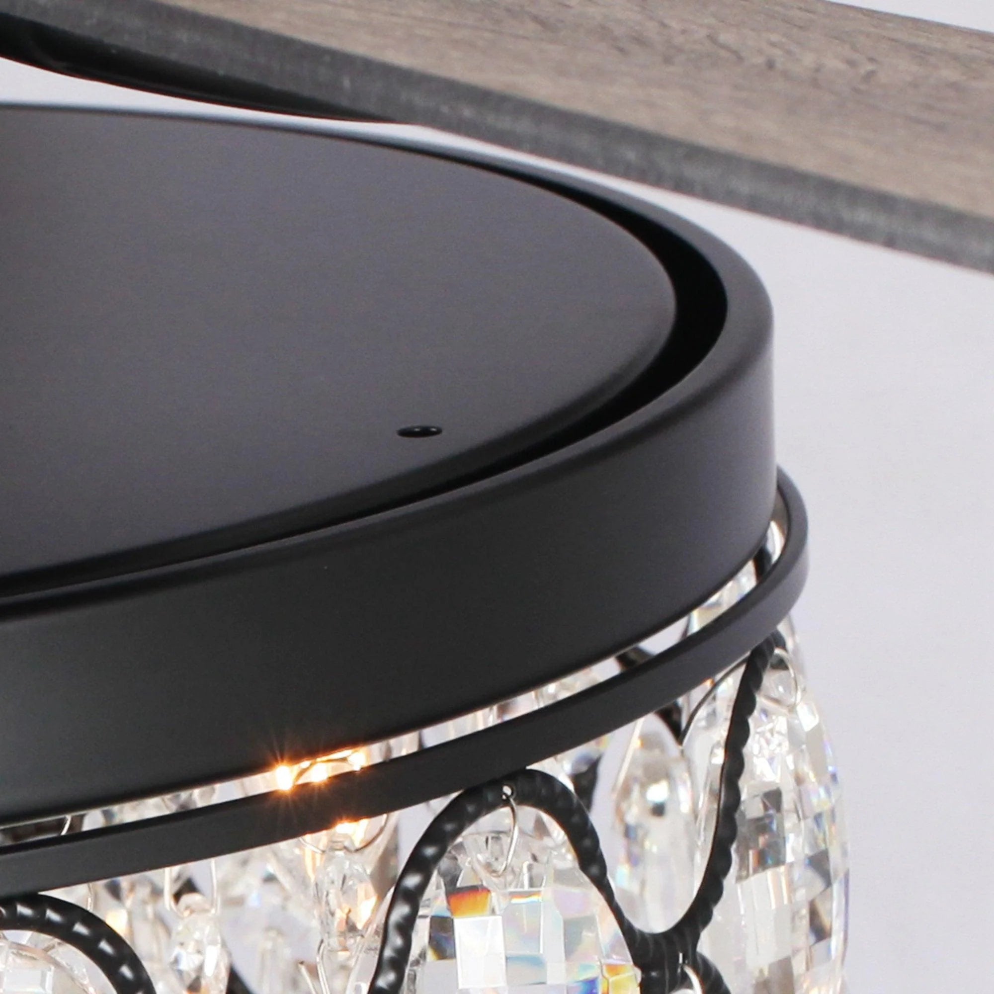 52" Berkshire Reversible Crystal Ceiling Fan