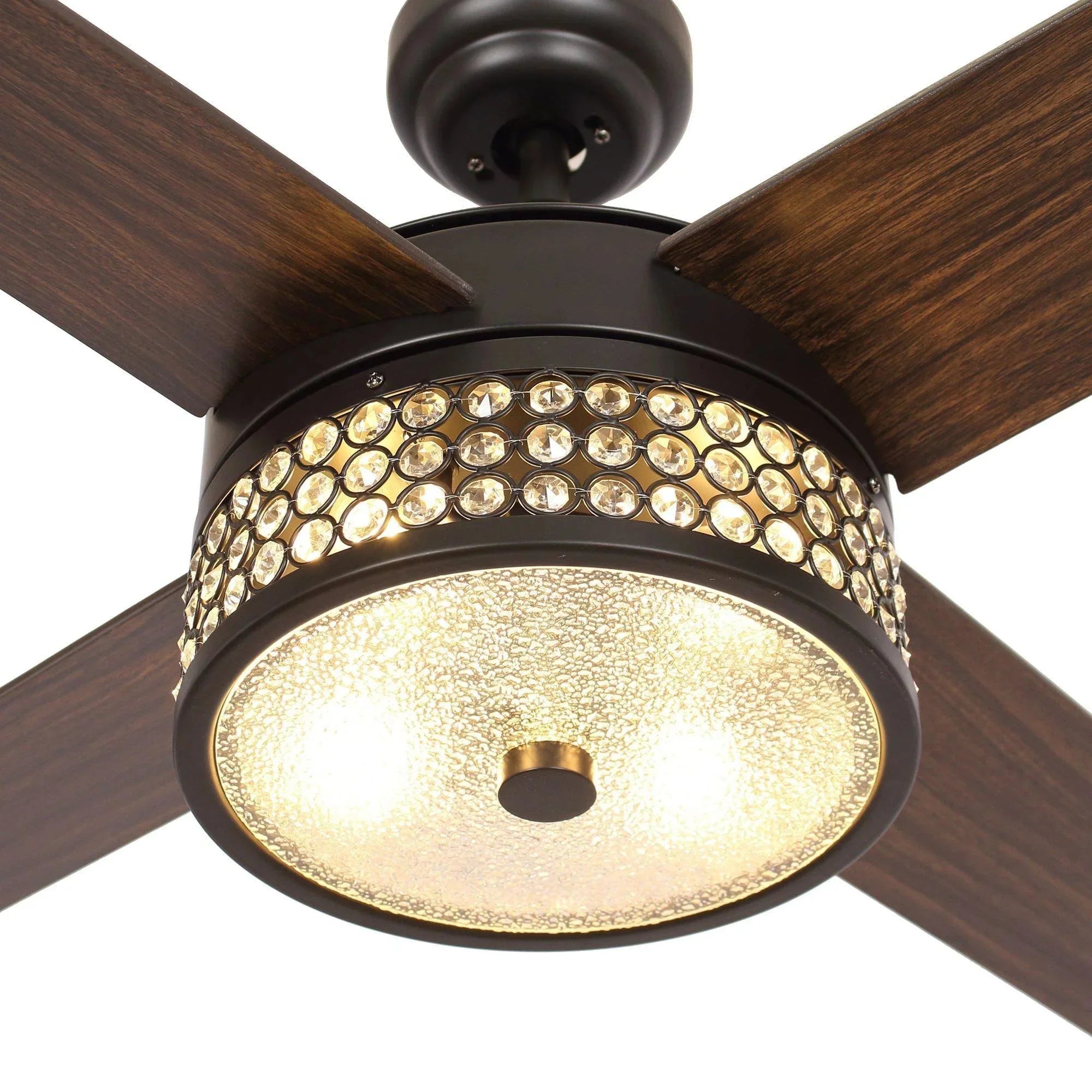 52" Cason Modern Reversible Ceiling Fan - IPLUS Lighting