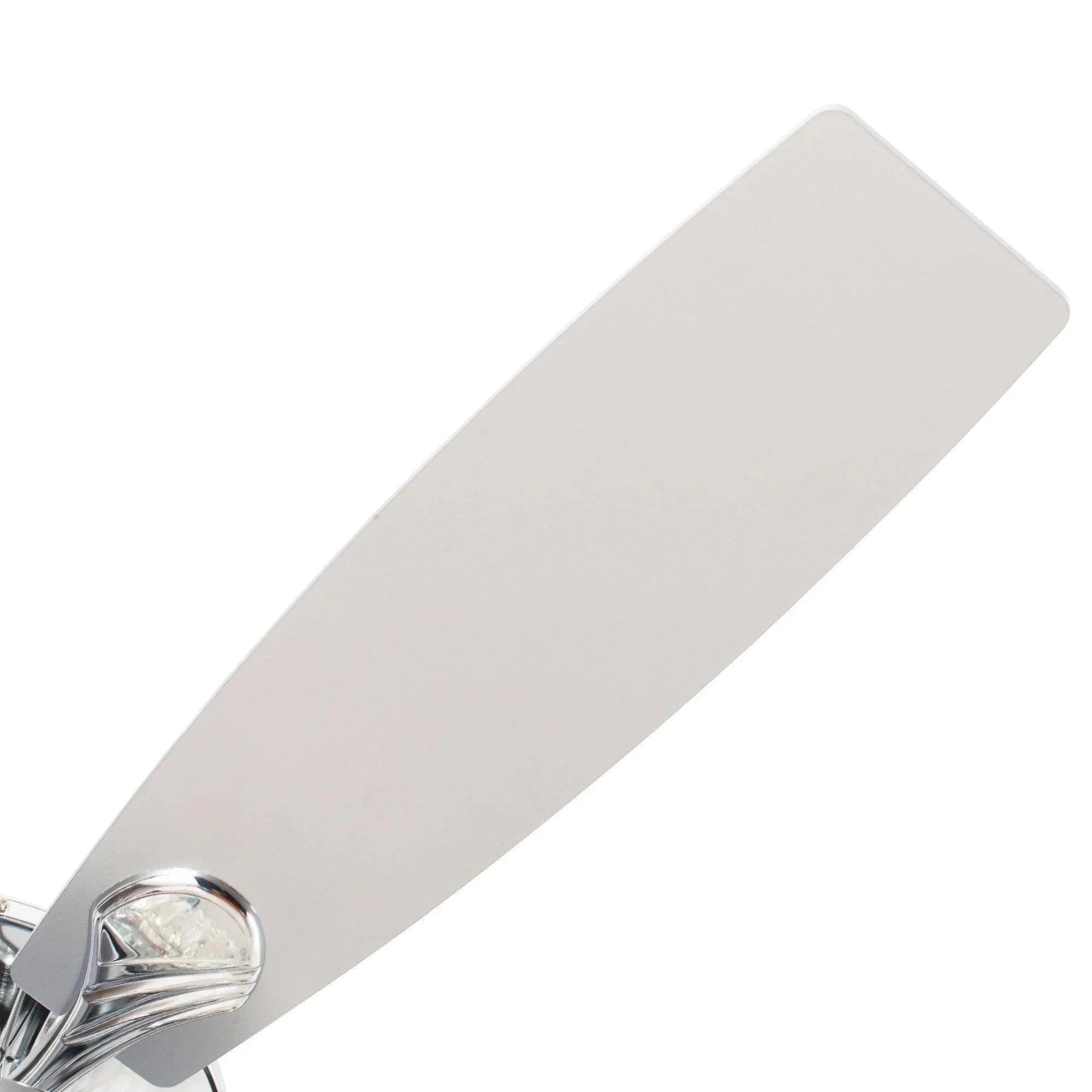 52" Elkton Modern Crystal Ceiling Fan