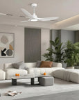 52" Modern 3 Blades Ceiling Fan