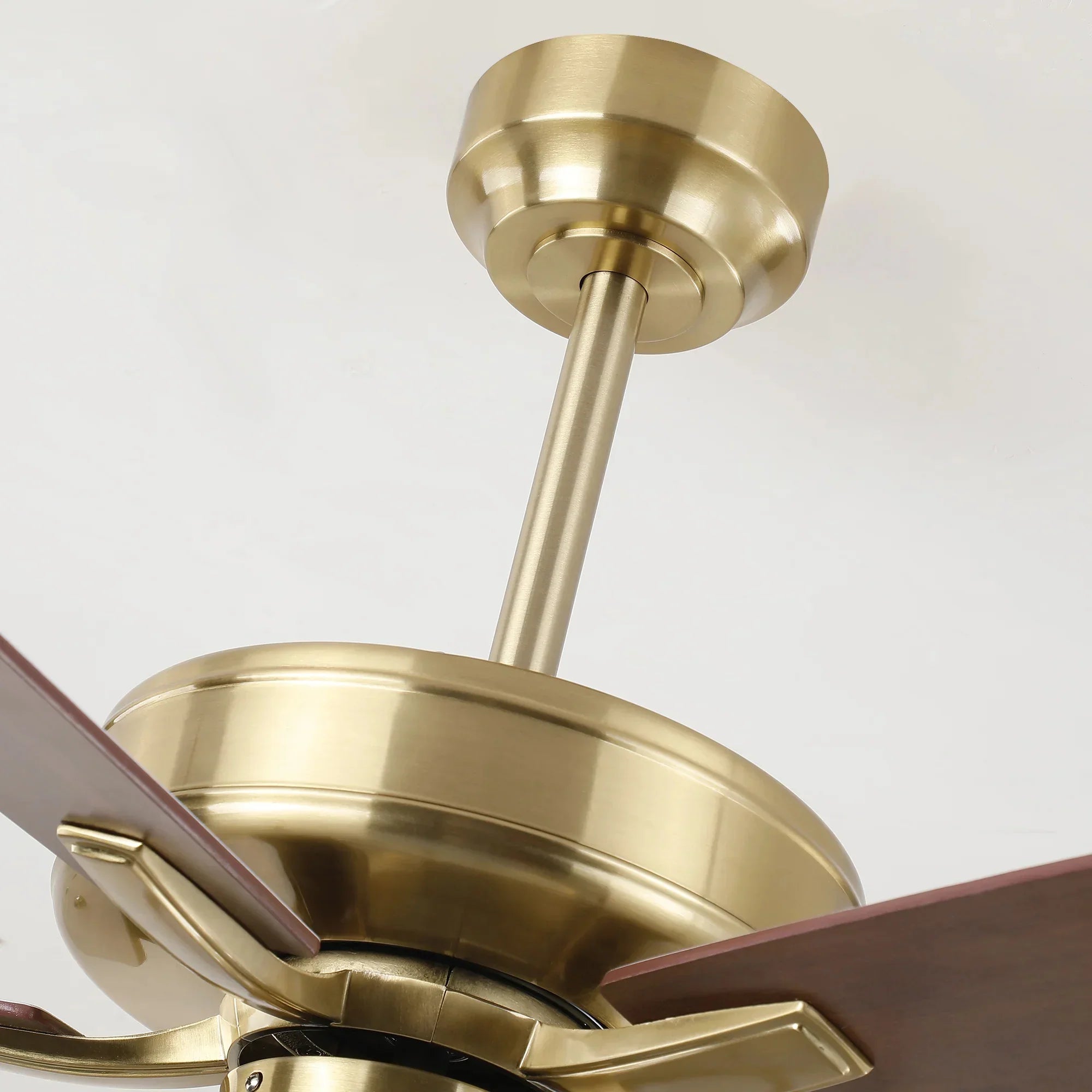 52" Boyd Antique-bronze Golden RGB LED Smart Fan - IPLUS Lighting