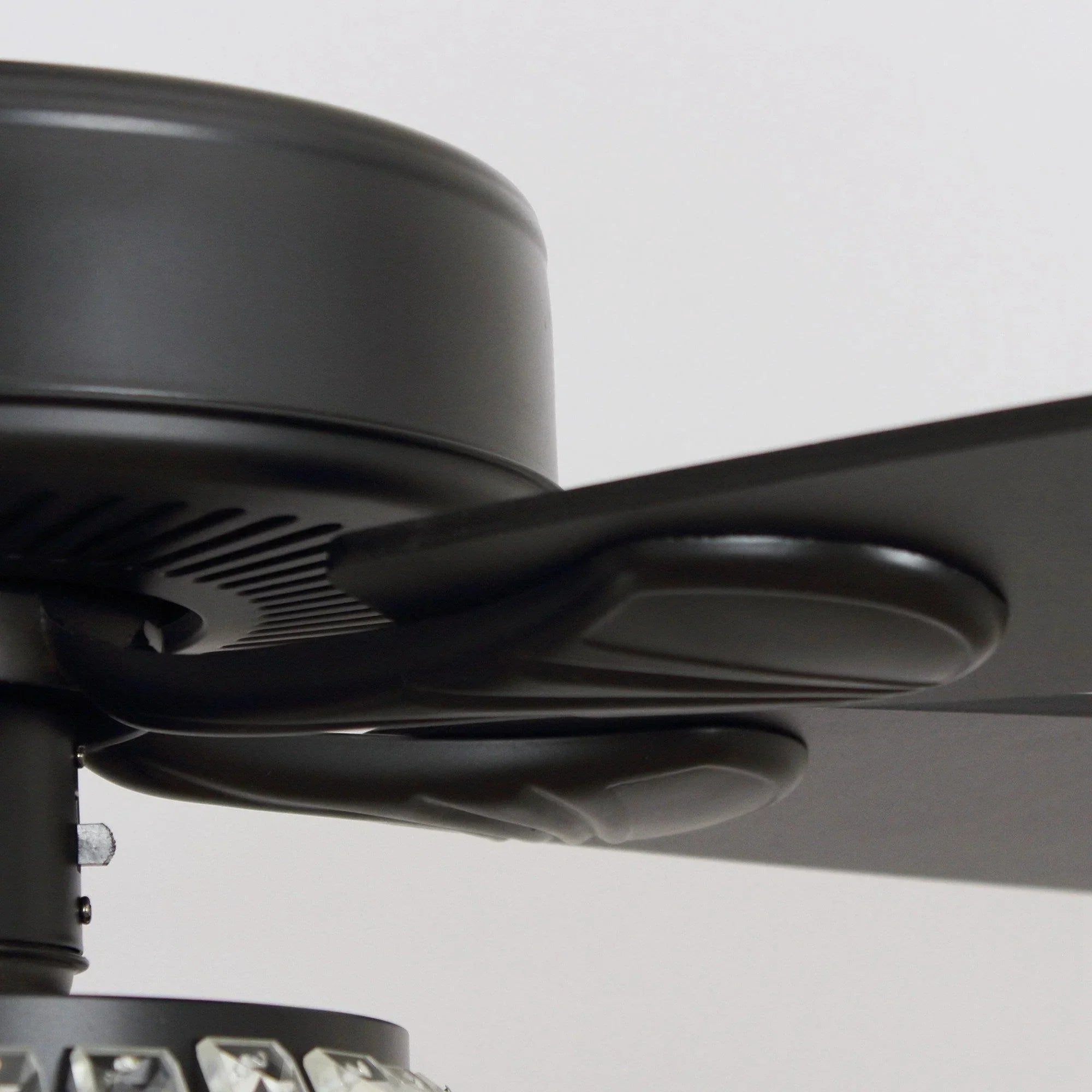 52" Kerala Chrome Reversible Crystal Ceiling Fan