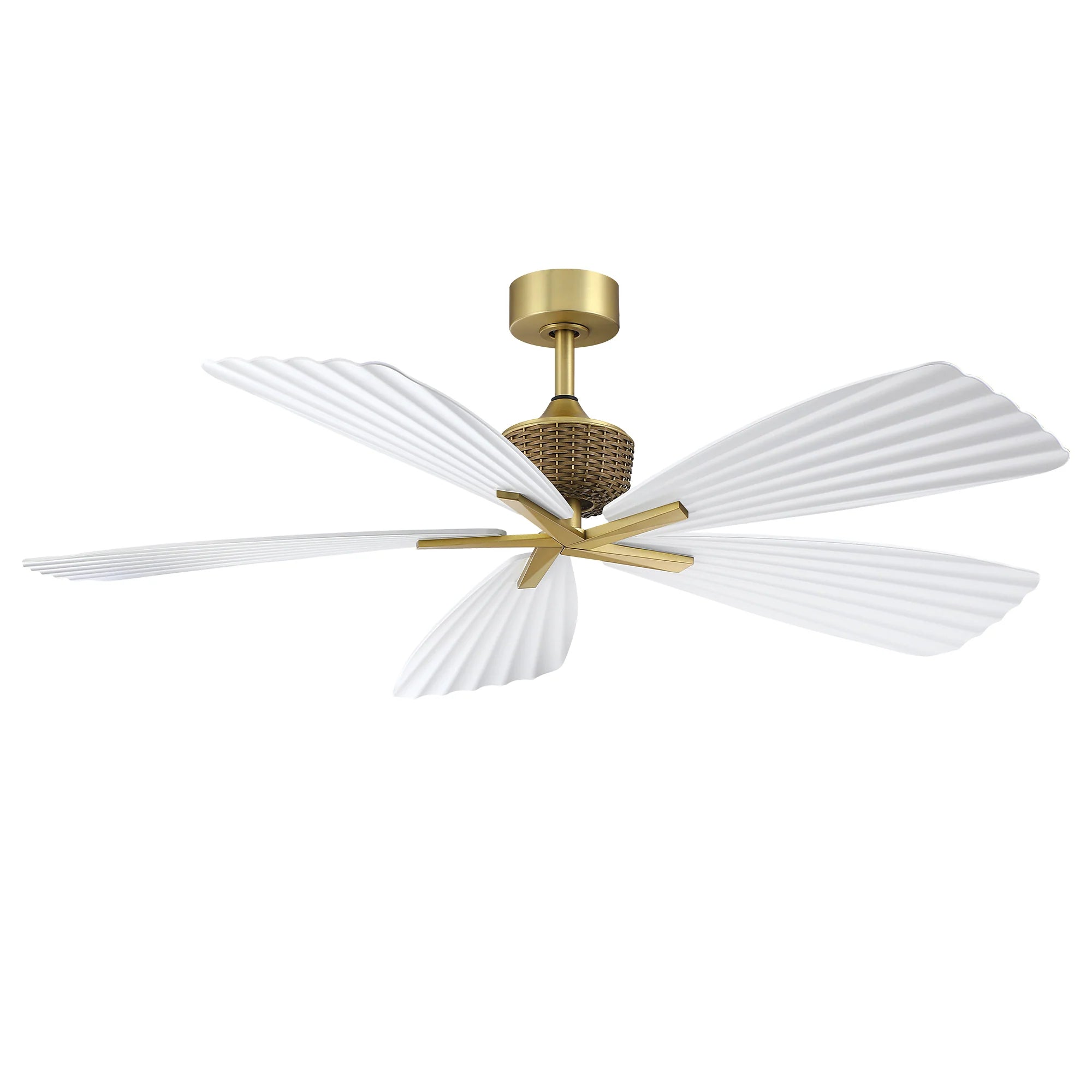 52" Porter Soft Brass IP66 Outdoor Ceiling Fan