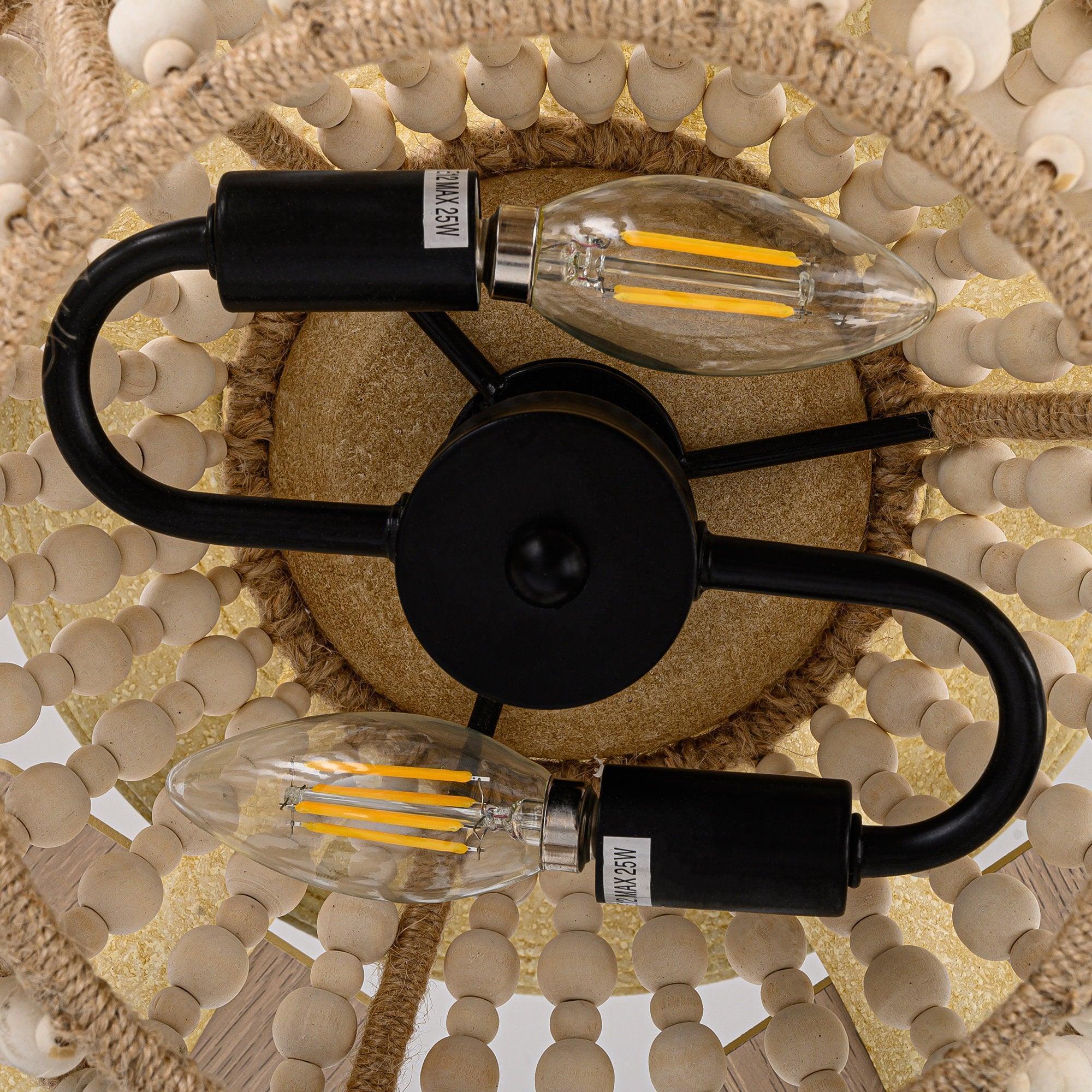 52" Pune Farmhouse Reversible Ceiling Fan - IPLUS Lighting