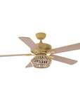 52" Pune Farmhouse Reversible Ceiling Fan