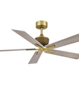 52" Rex Soft Brass Ceiling Fan