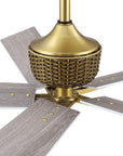 52" Rex Soft Brass Ceiling Fan