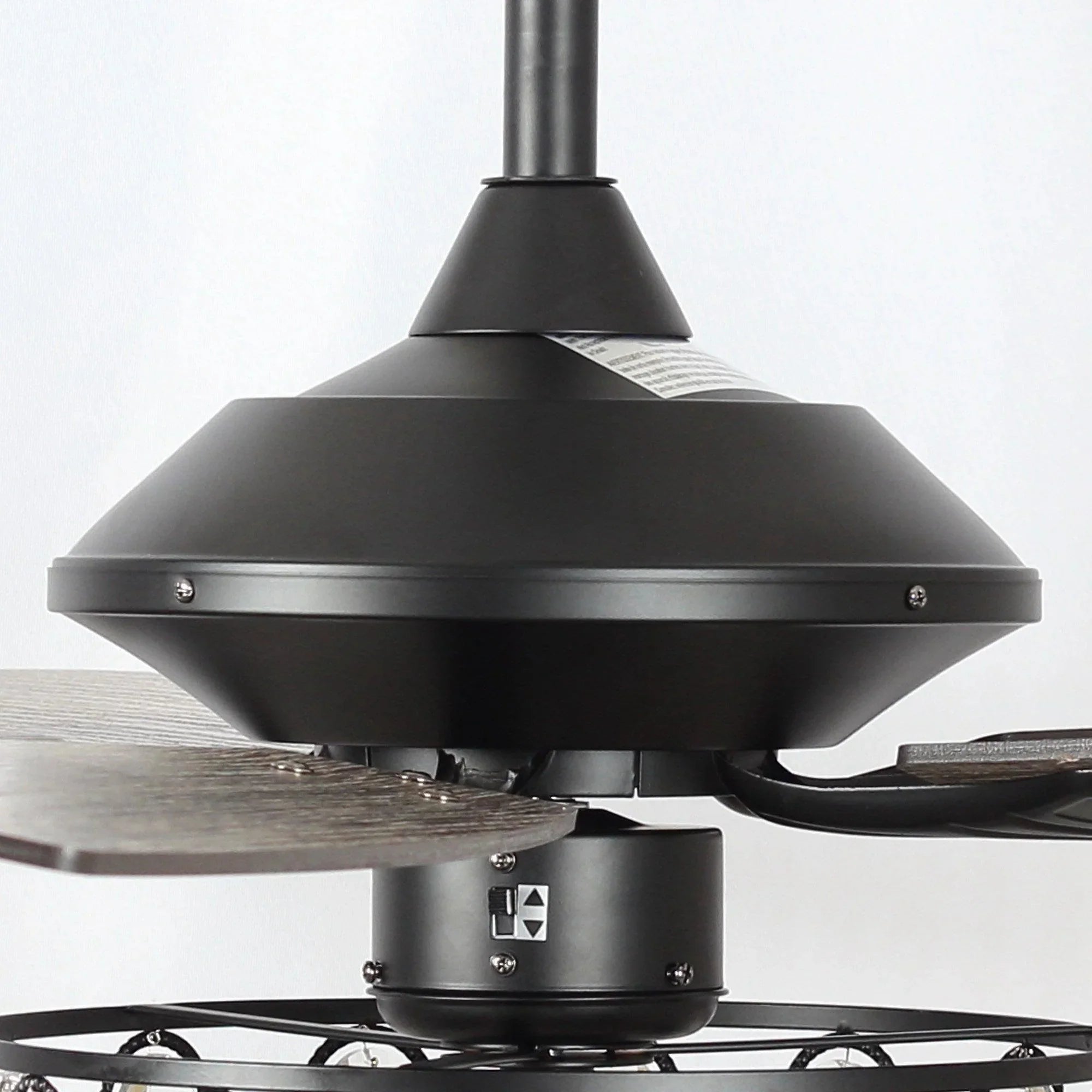 52" Tibuh Modern Crystal Chandelier Ceiling Fan