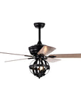 52" Wilburton Industrial Reversible Ceiling Fan
