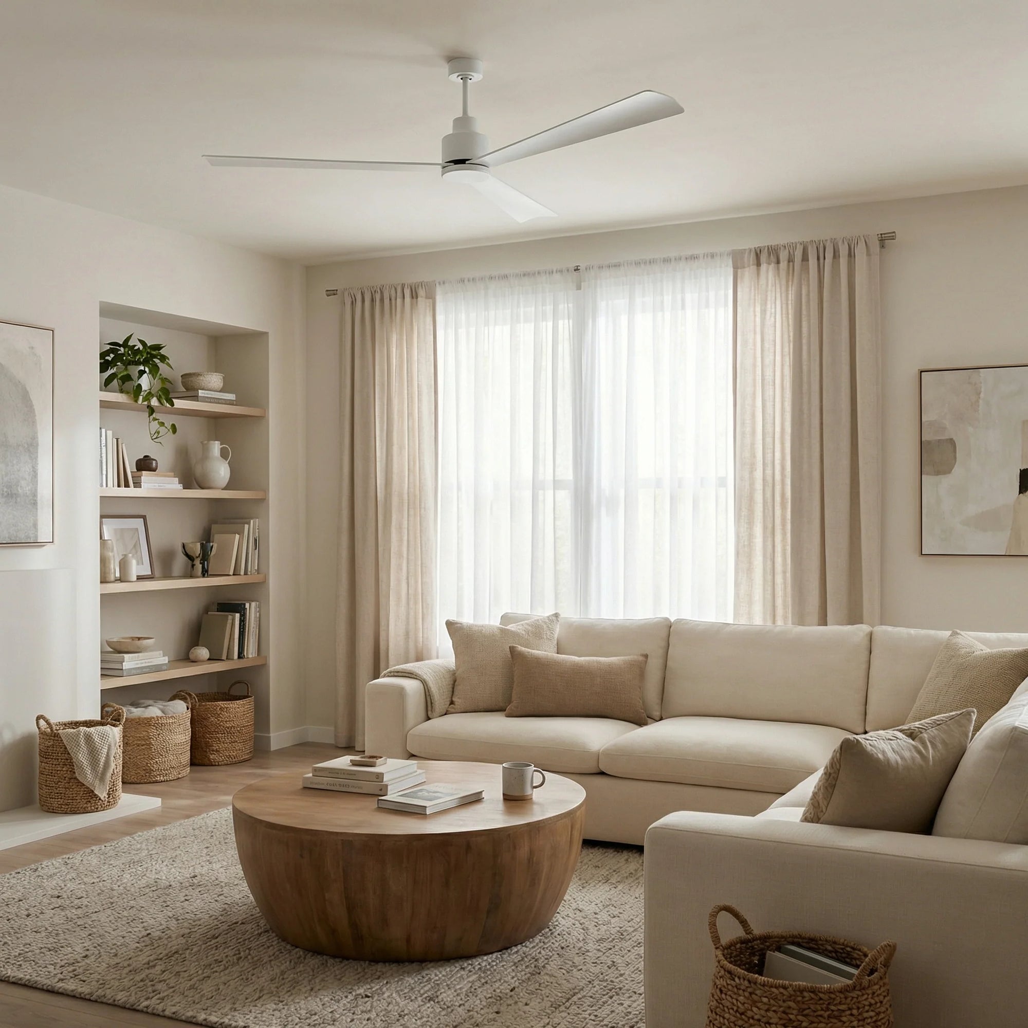 52" Zelda Industrial DC Ceiling Fan