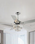 52" Nowthen Crystal Chandelier Ceiling Fan
