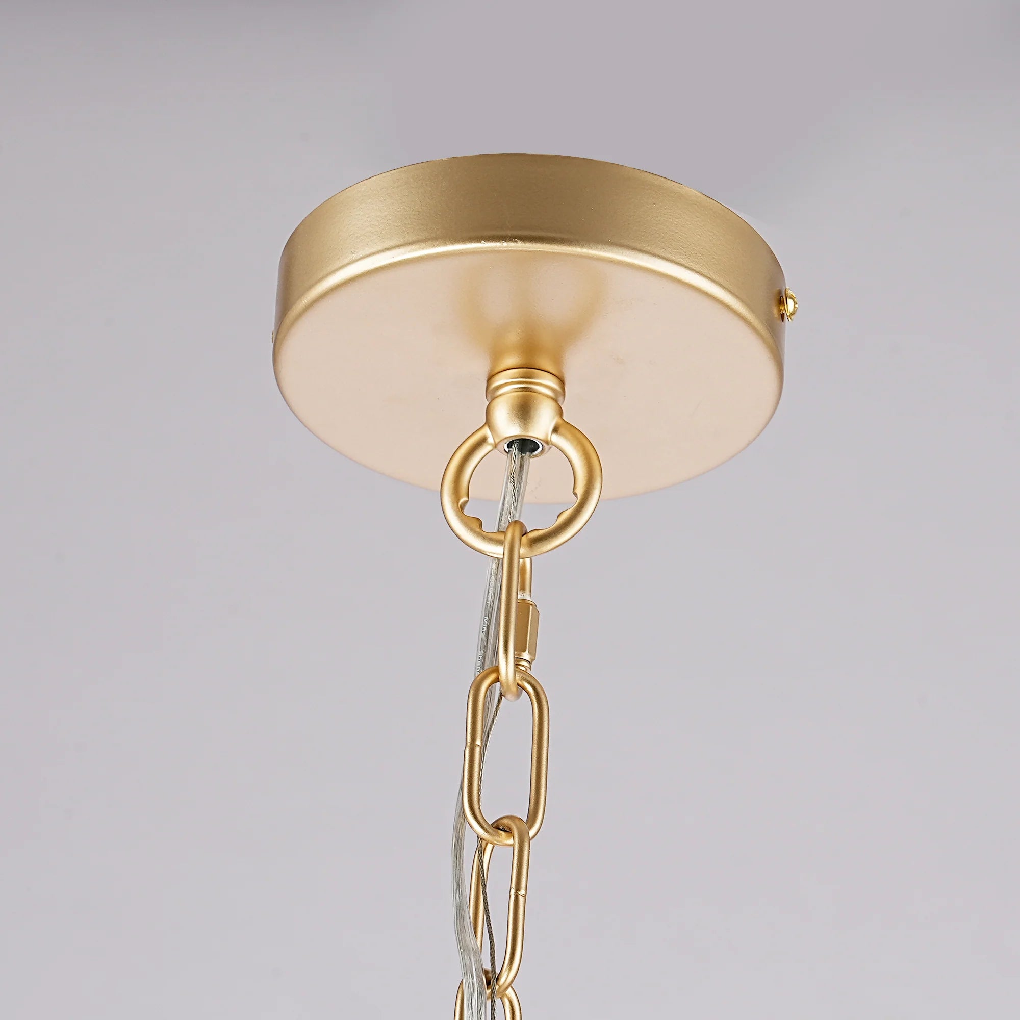 Rock 6-Light Modern Gold Chandelier