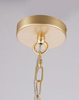 Rock 6-Light Modern Gold Chandelier