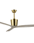 54 Inch Dylan Solid Wood Mount Ceiling Fan - IPLUS Lighting