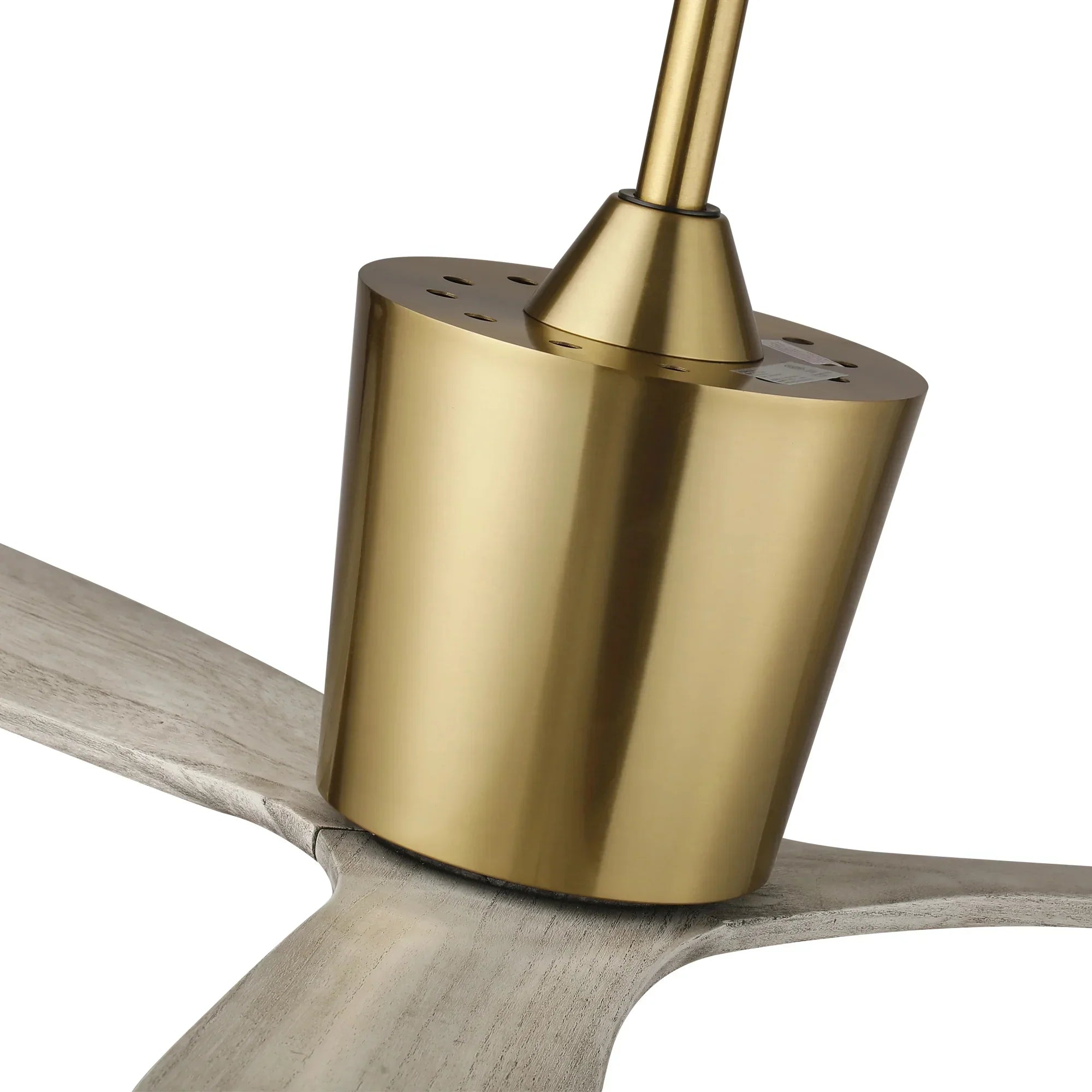 54 Inch Dylan Solid Wood Mount Ceiling Fan - IPLUS Lighting