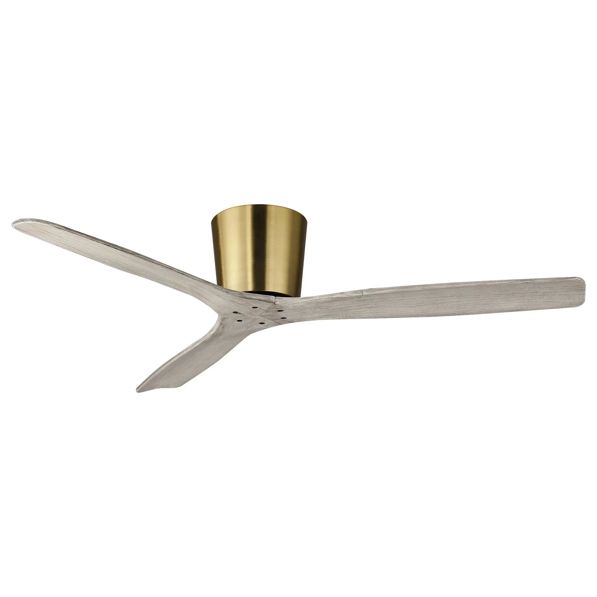 54 Inch Ward Solid Wood Blades Ceiling Fan - IPLUS Lighting