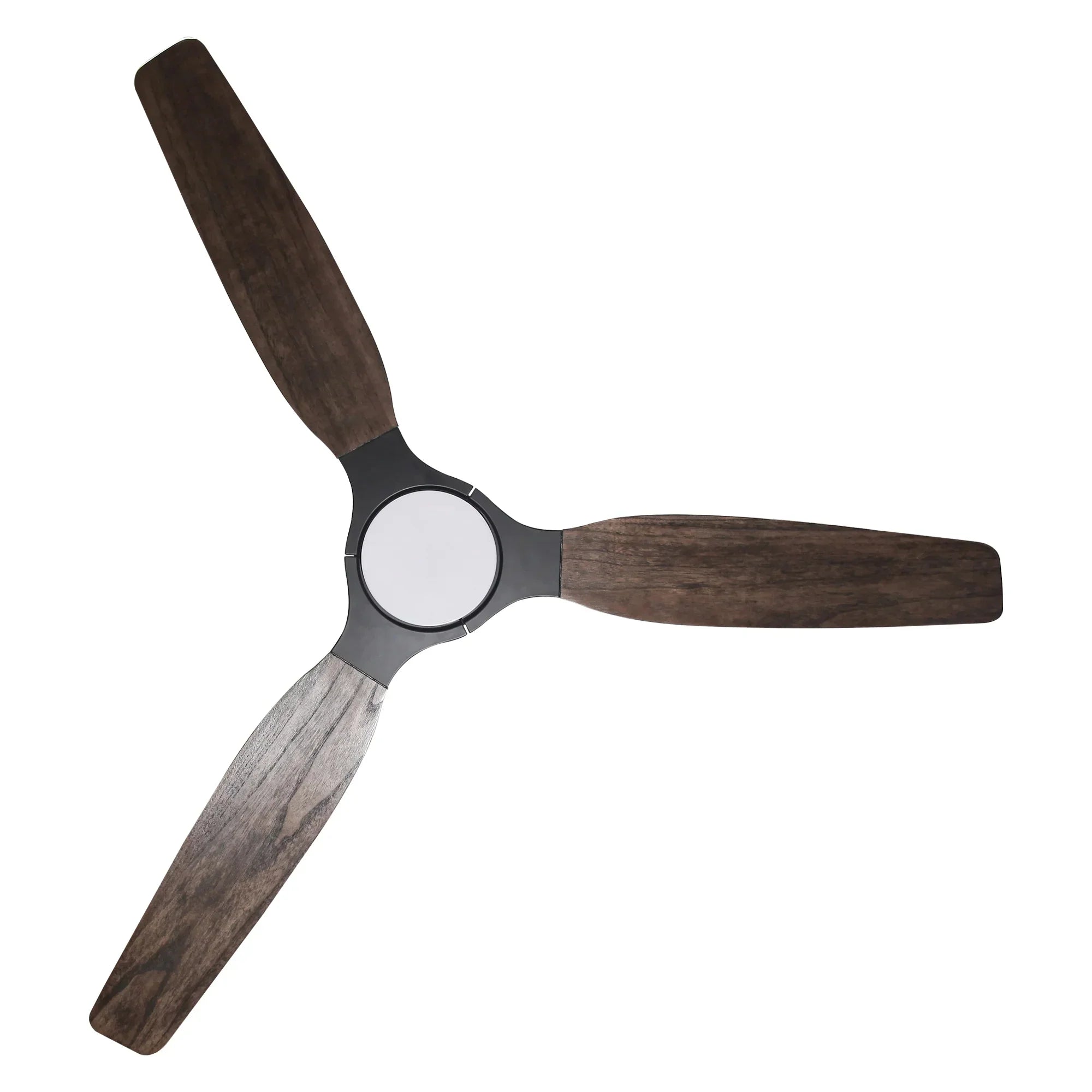56 Inch Louise LED Wood Blades Ceiling Fan with Remote Control - IPLUS Lighting
