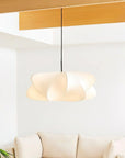 Cloud Pendant Light White Cocoon Silk Fabric