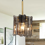 5" Sean 1-Light Modern Black Island Pendant Light