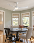 48" Avelor Modern LED Ceiling Fan with Solid Wood Blades