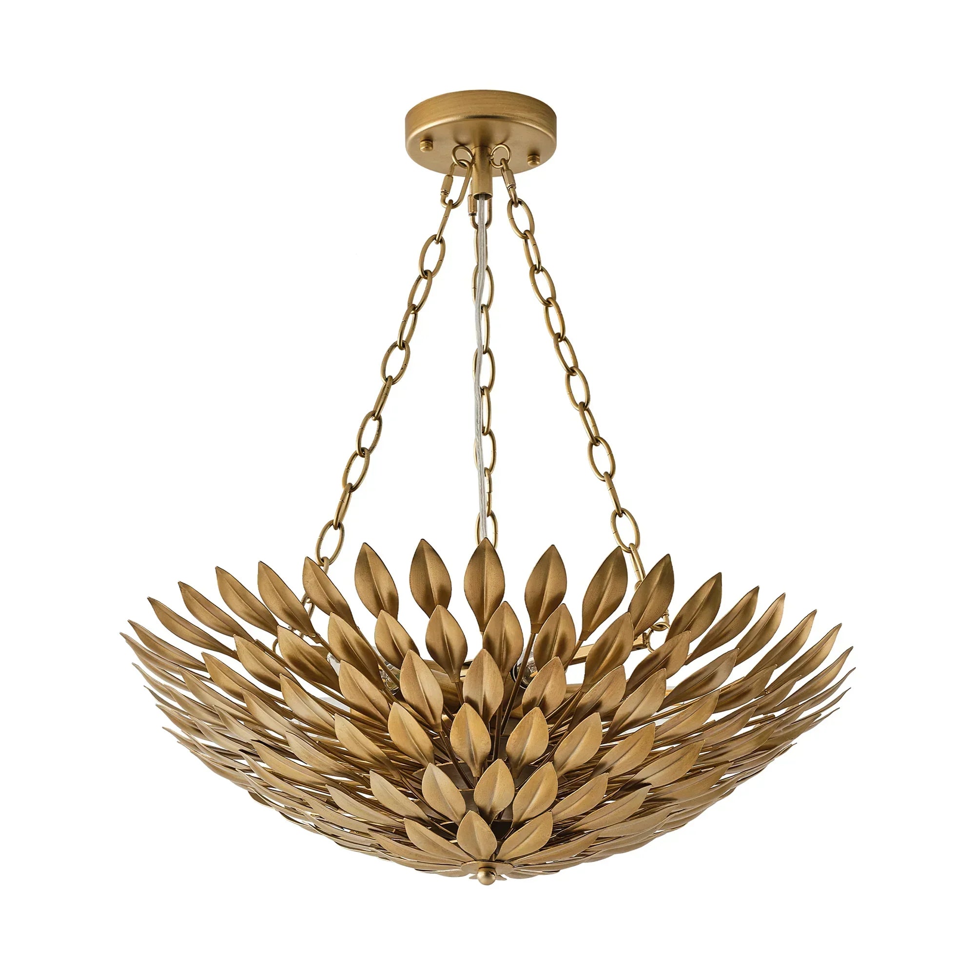 Elmer Feather Leaf Lighting Set – Perfect for Living, Dining & Bedroom