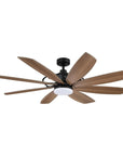 60" Antone Industrial Reversible Ceiling Fan - IPLUS Lighting
