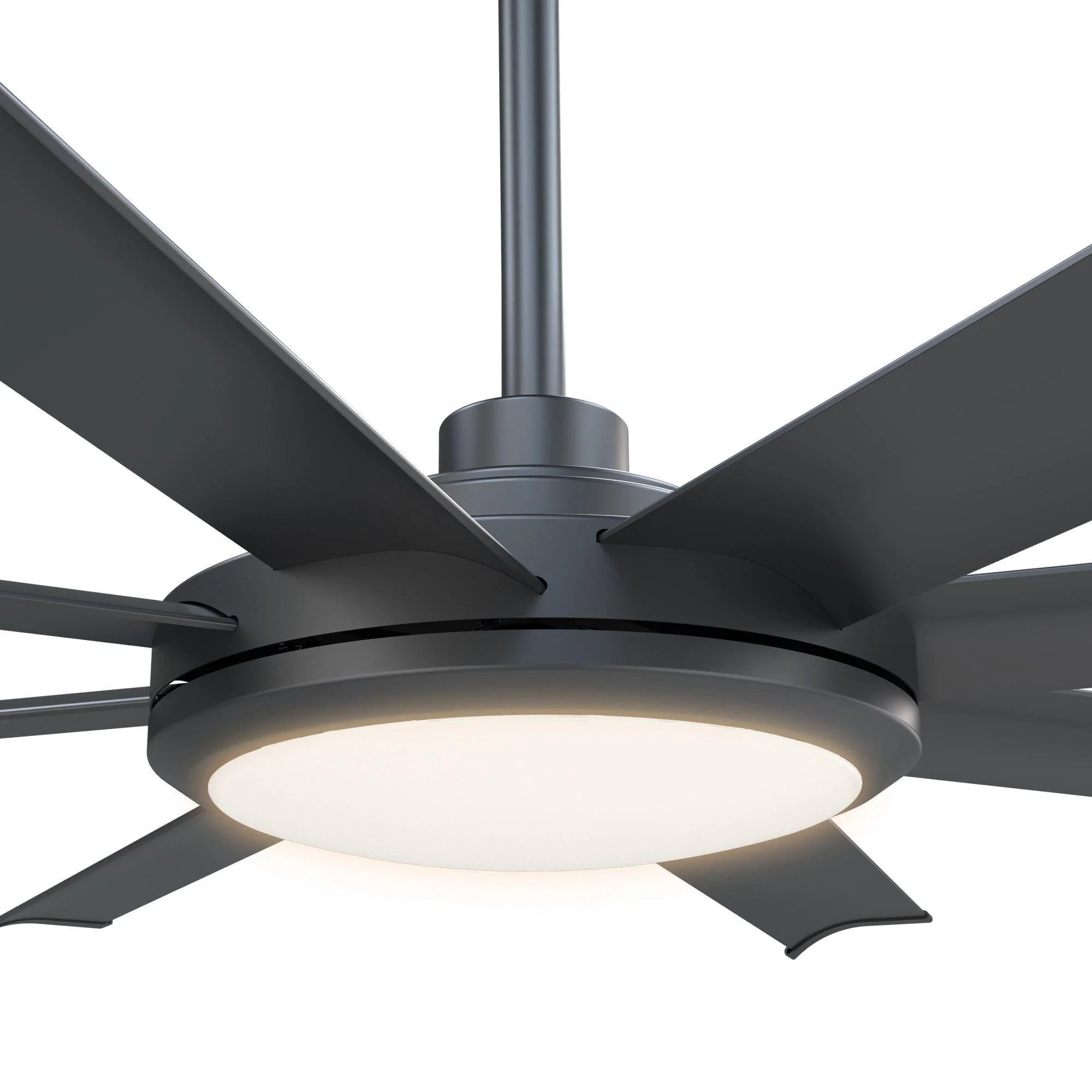 60" Black Led Indoor Ceiling Fan
