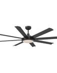 60" Black Led Indoor Ceiling Fan